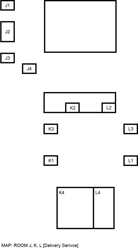 image :map, handicraft Room J,K,L