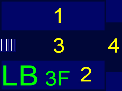 Image, map. LB, 3F. - Libray Parts