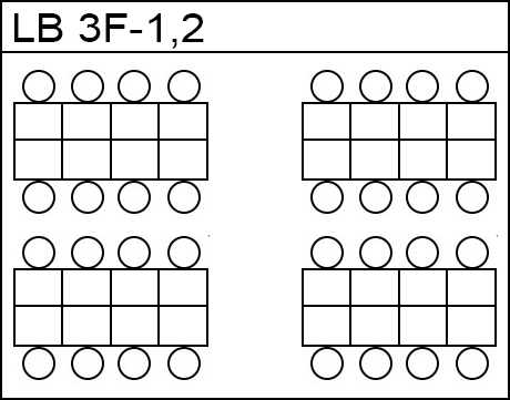 Image, map. LB, 3F. - Libray Parts